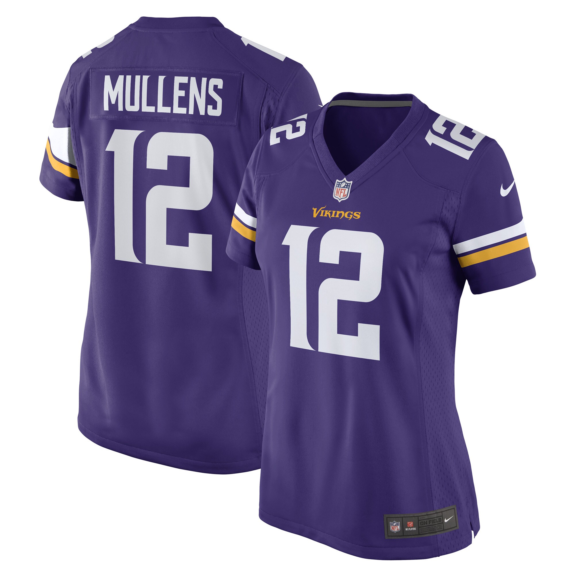 Minnesota Vikings Nick Mullens Purple Game Player NFL Jersey Women's