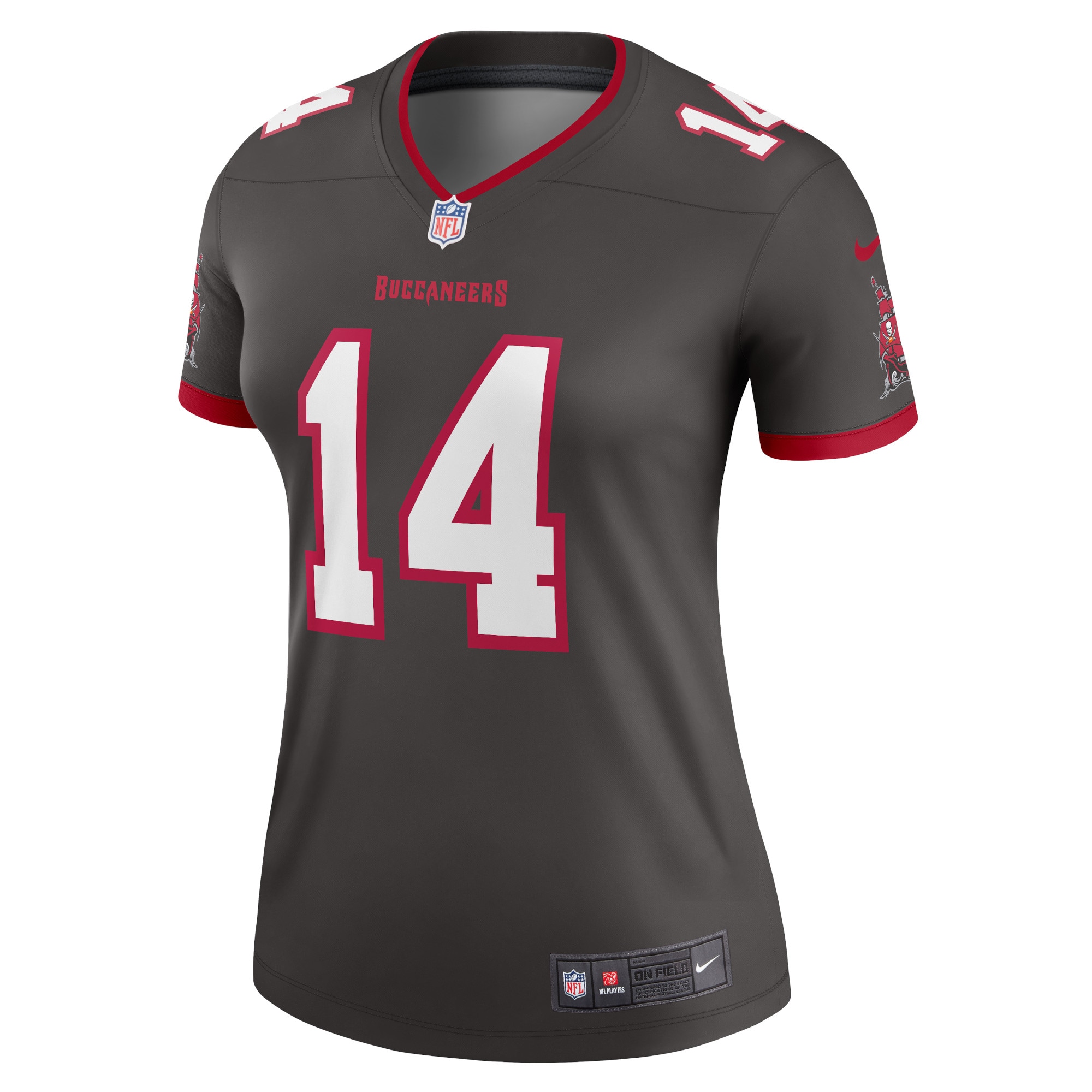 Tampa Bay Buccaneers Chris Godwin Pewter Alternate Legend Player Performance Top NFL Jersey Women's
