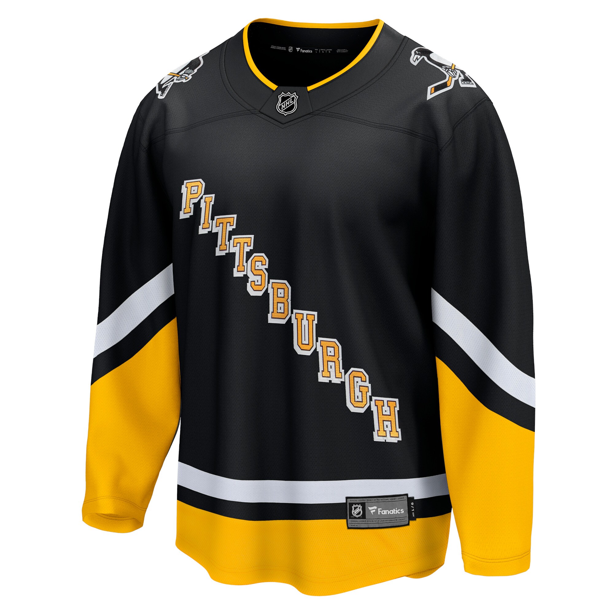 Pittsburgh Penguins Black Alternate Premier Breakaway NHL Jersey Men's