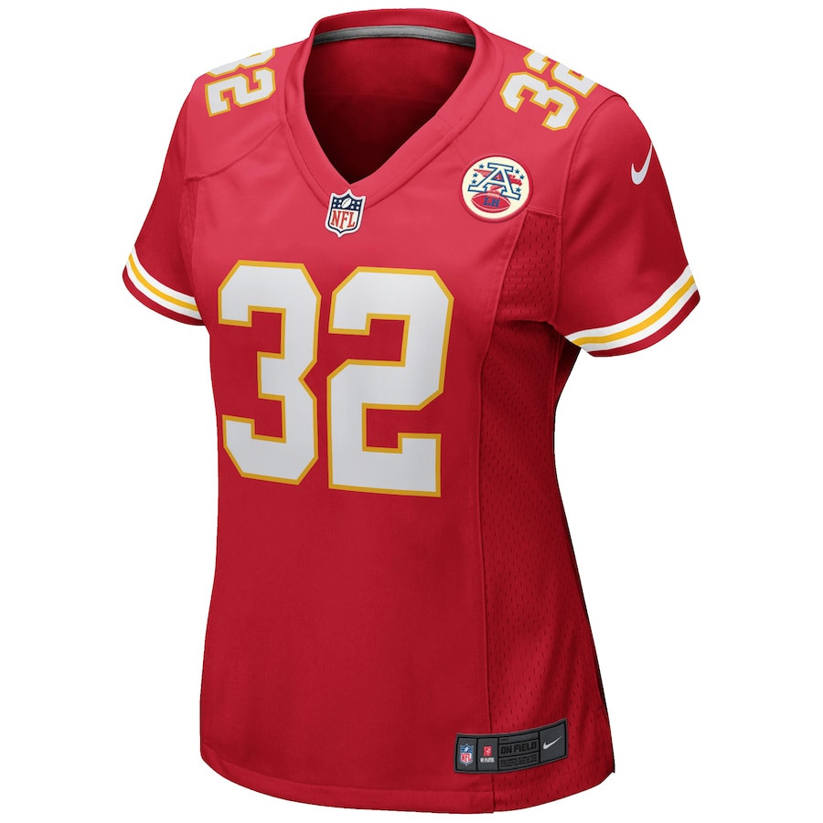 Marcus Allen 32 Kansas City Chiefs Game Retired Red NFL Jersey Women's