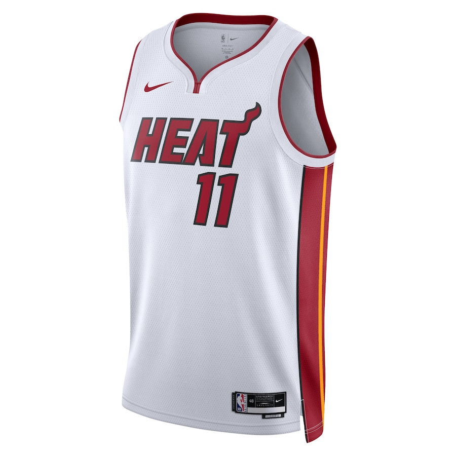 Jaime Jaquez Jr. 11 Miami Heat Unisex Swingman Association Editio White NBA Jersey Unisex