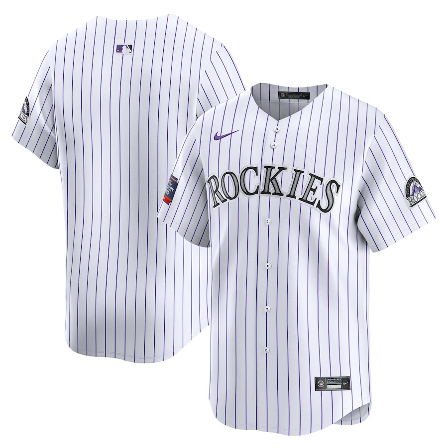 Colorado Rockies 2024 World Tour Mexico City Series Home Limited White MLB Jersey Men's