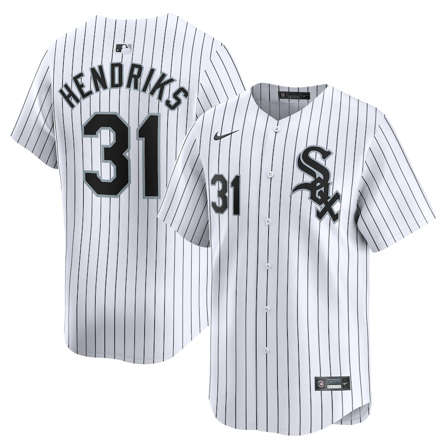 Liam Hendriks 31 Chicago White Sox Home Limited Player White MLB Jersey Men's