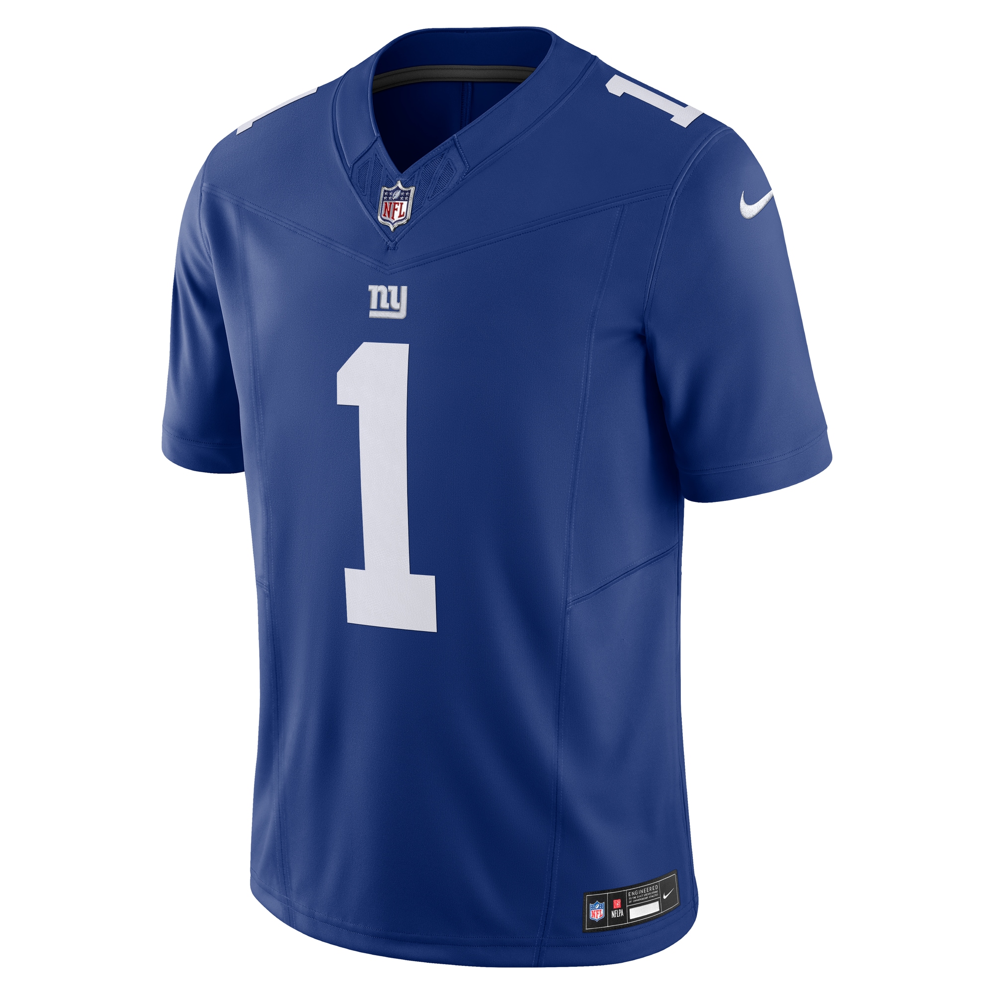 New York Giants Malik Nabers Royal Vapor F.U.S.E. Limited NFL Jersey Men's