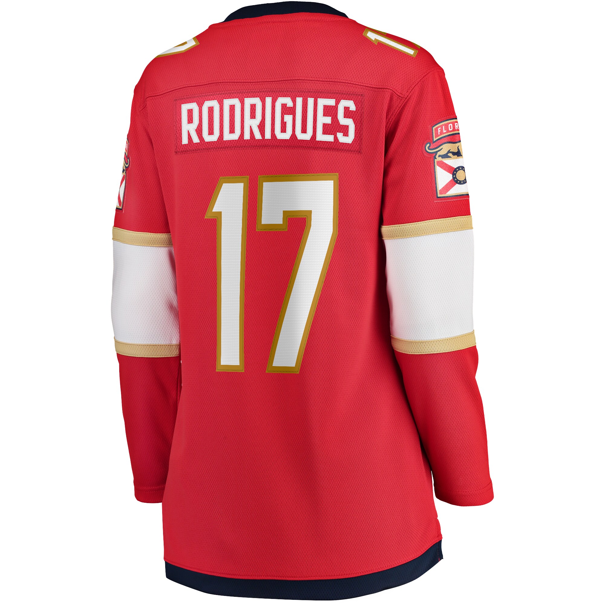 Florida Panthers Evan Rodrigues Red Home Breakaway Player NHL Jersey Women's