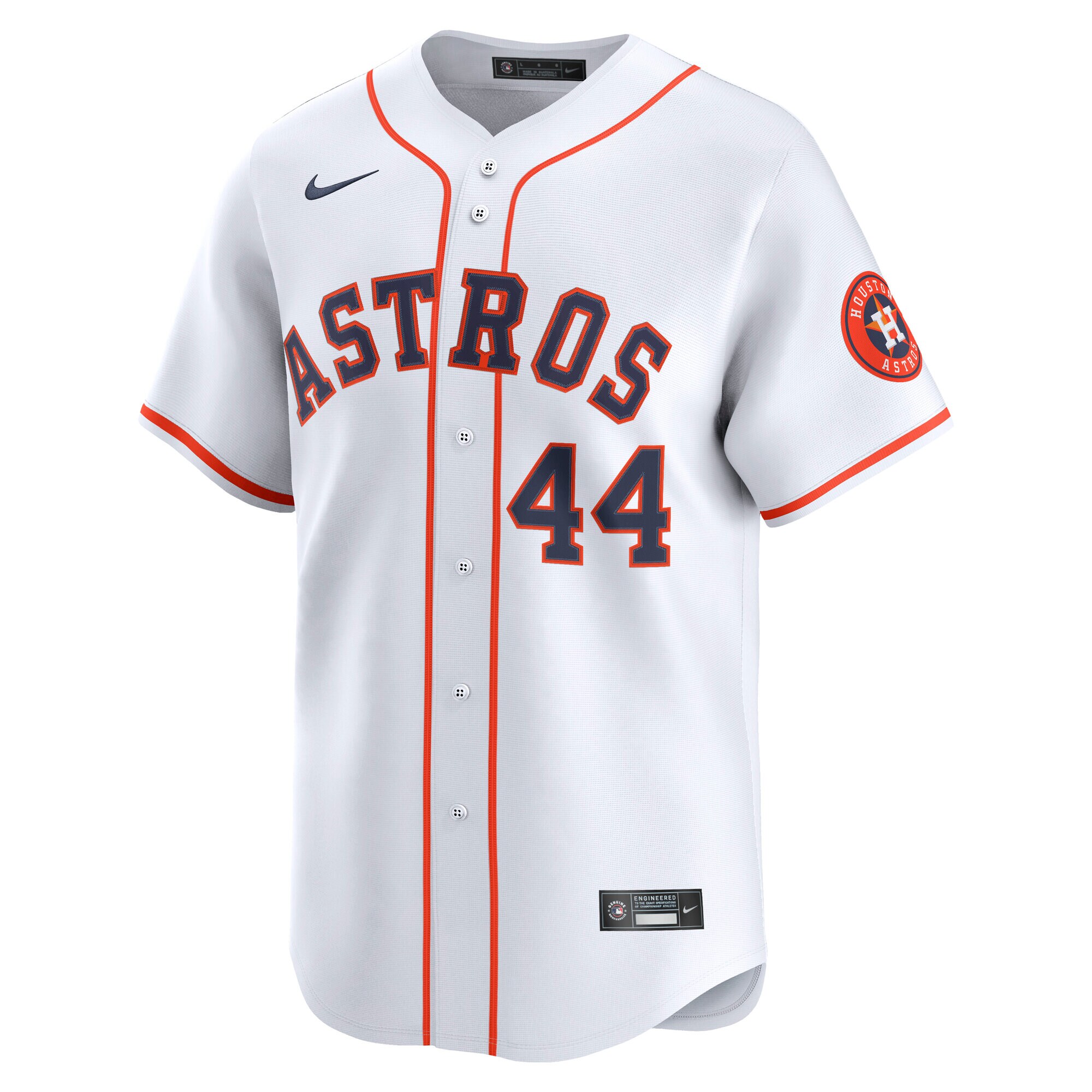 Houston Astros Yordan Alvarez White Home Limited Player MLB Jersey Men's