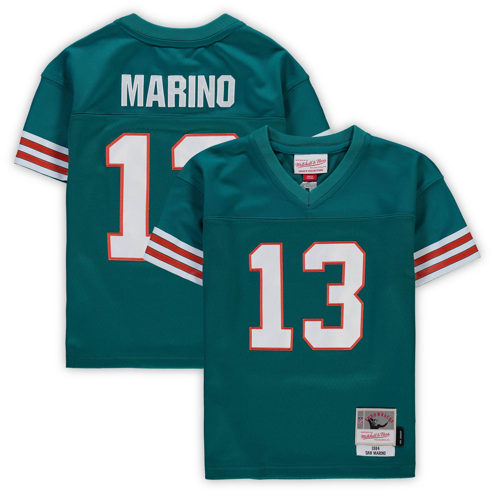 Preschool Miami Dolphins Dan Marino Mitchell Ness Aqua 1984 Retired Legacy NFL Jersey Men's