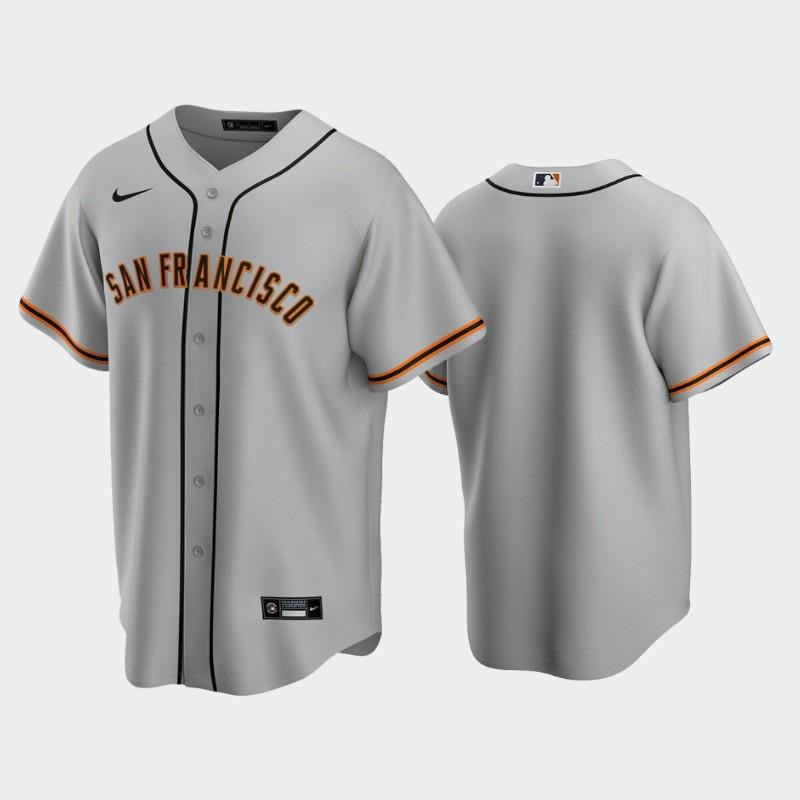 San Francisco Giants Gray Road MLB Jersey Men's
