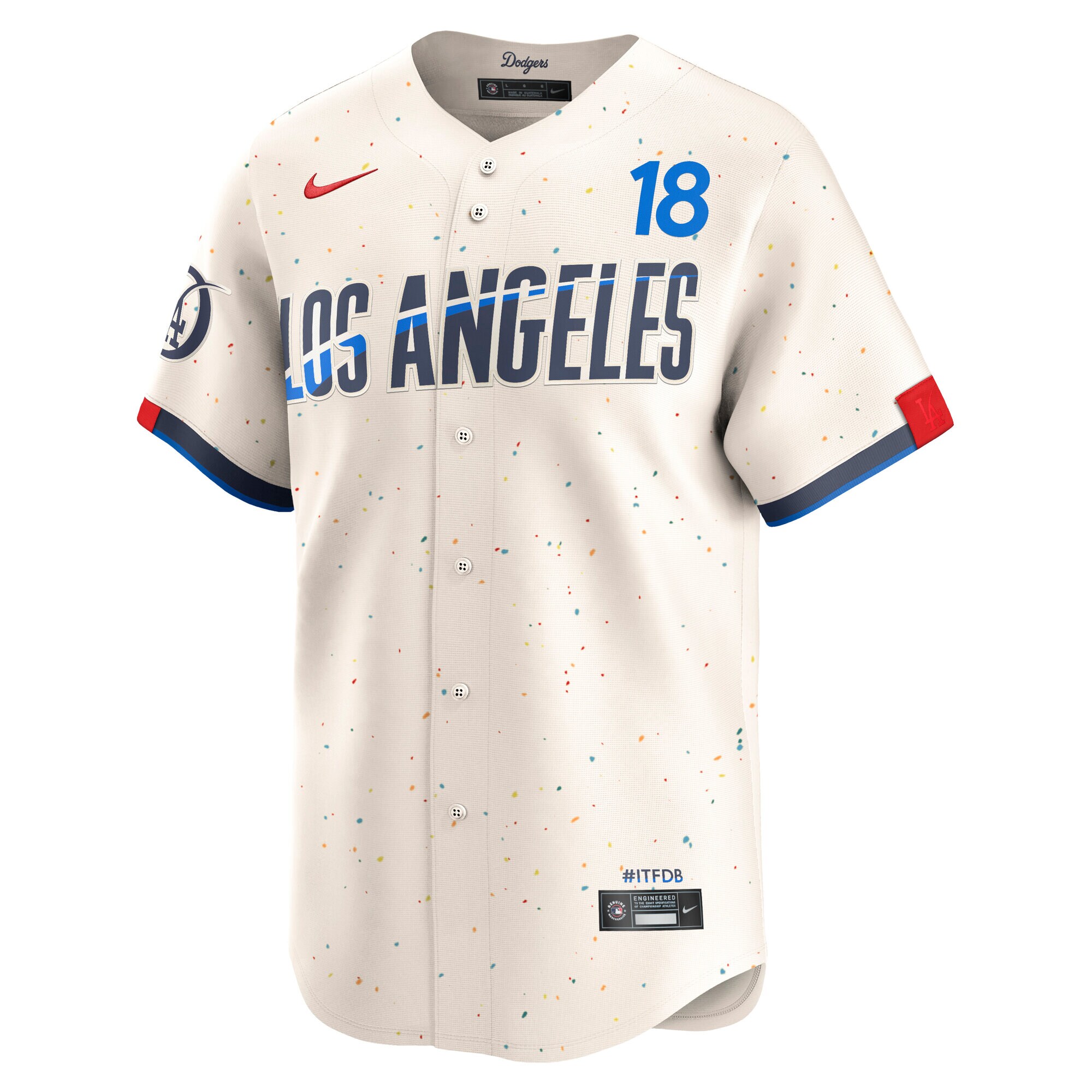 Los Angeles Dodgers Yoshinobu Yamamoto Cream City Connect Limited Player MLB Jersey Men's