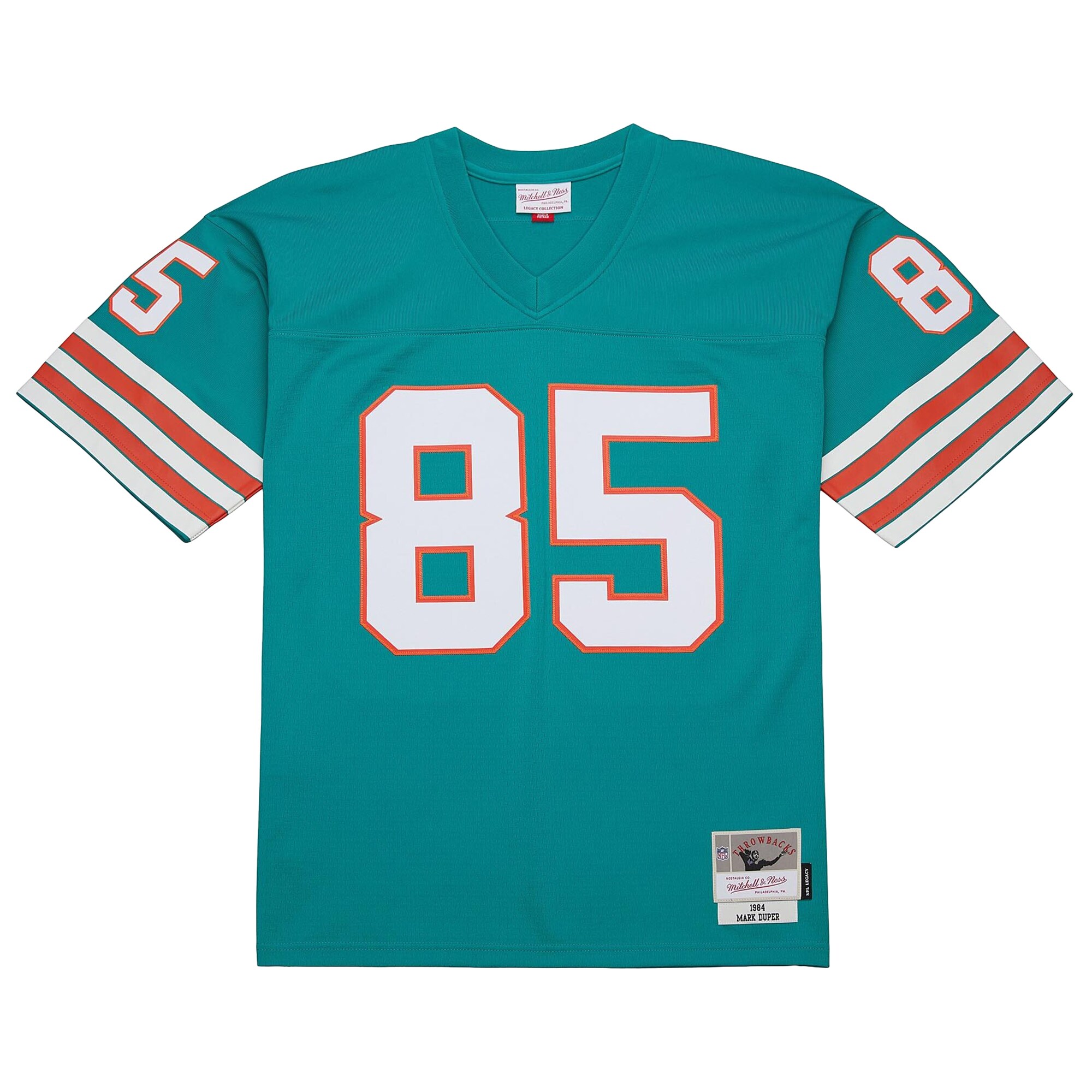 Miami Dolphins Mark Duper Mitchell Ness Aqua Legacy NFL Jersey Men's