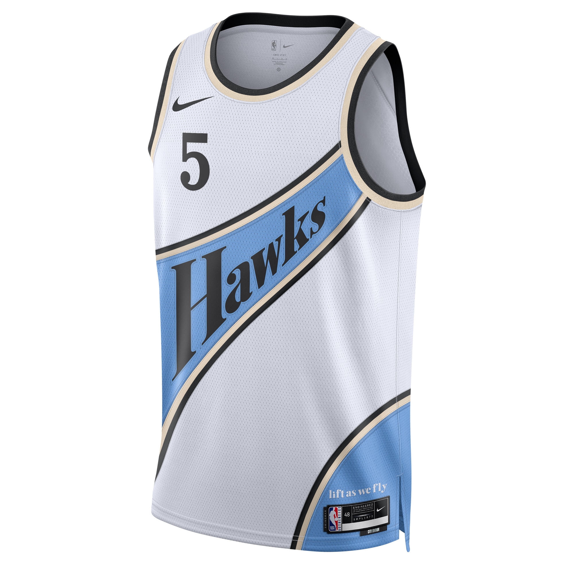 Atlanta Hawks City Edition Swingman 202 White Dyson Daniel Unisex NBA Jersey Unisex