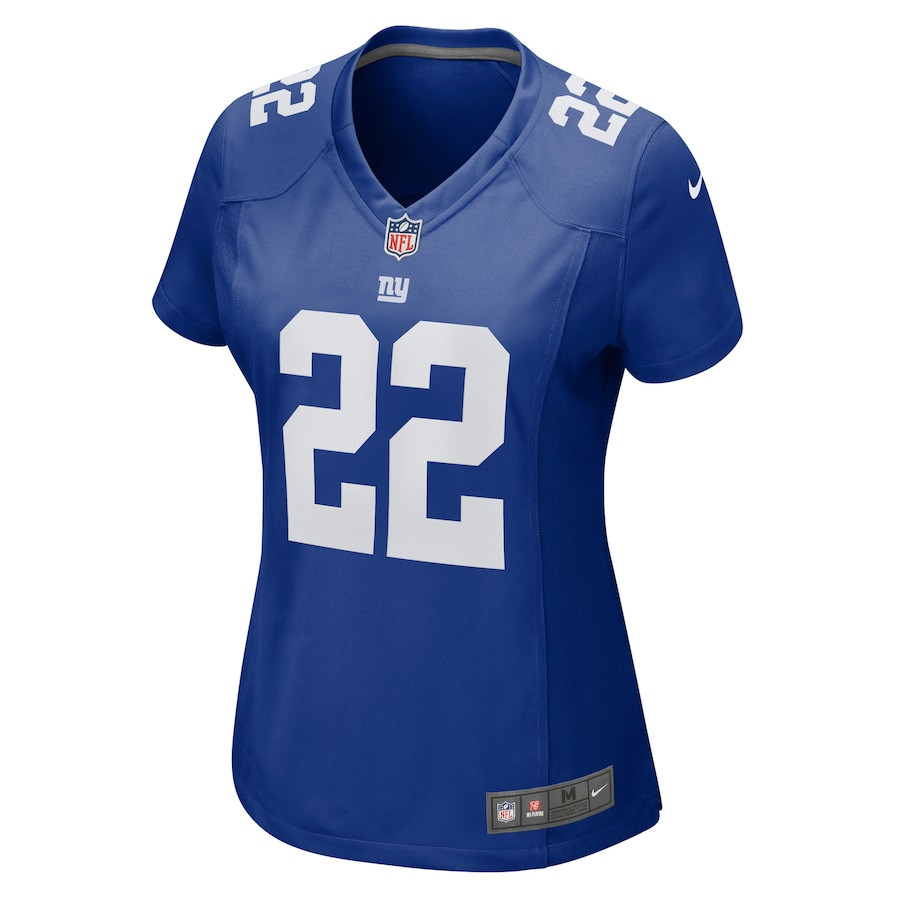 Andru Phillips 22 New York Giants Game Royal NFL Jersey Women's