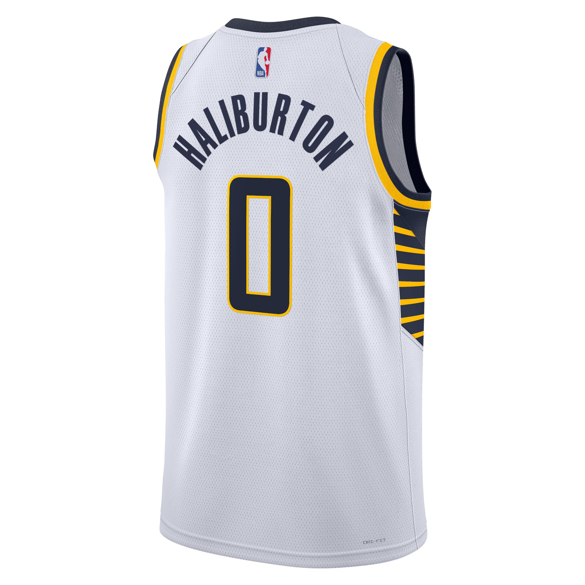 Indiana Pacers Association Edition Swingman White Tyrese Haliburto Unisex NBA Jersey Unisex