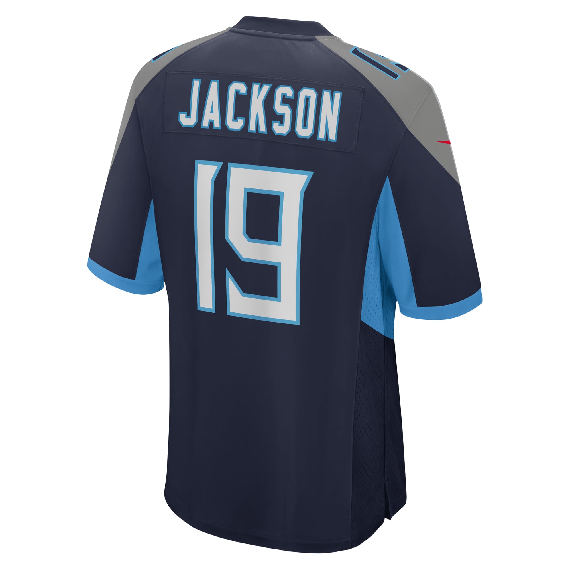Tennessee Titans Jha'Quan Jackson Navy Game NFL Jersey Men's