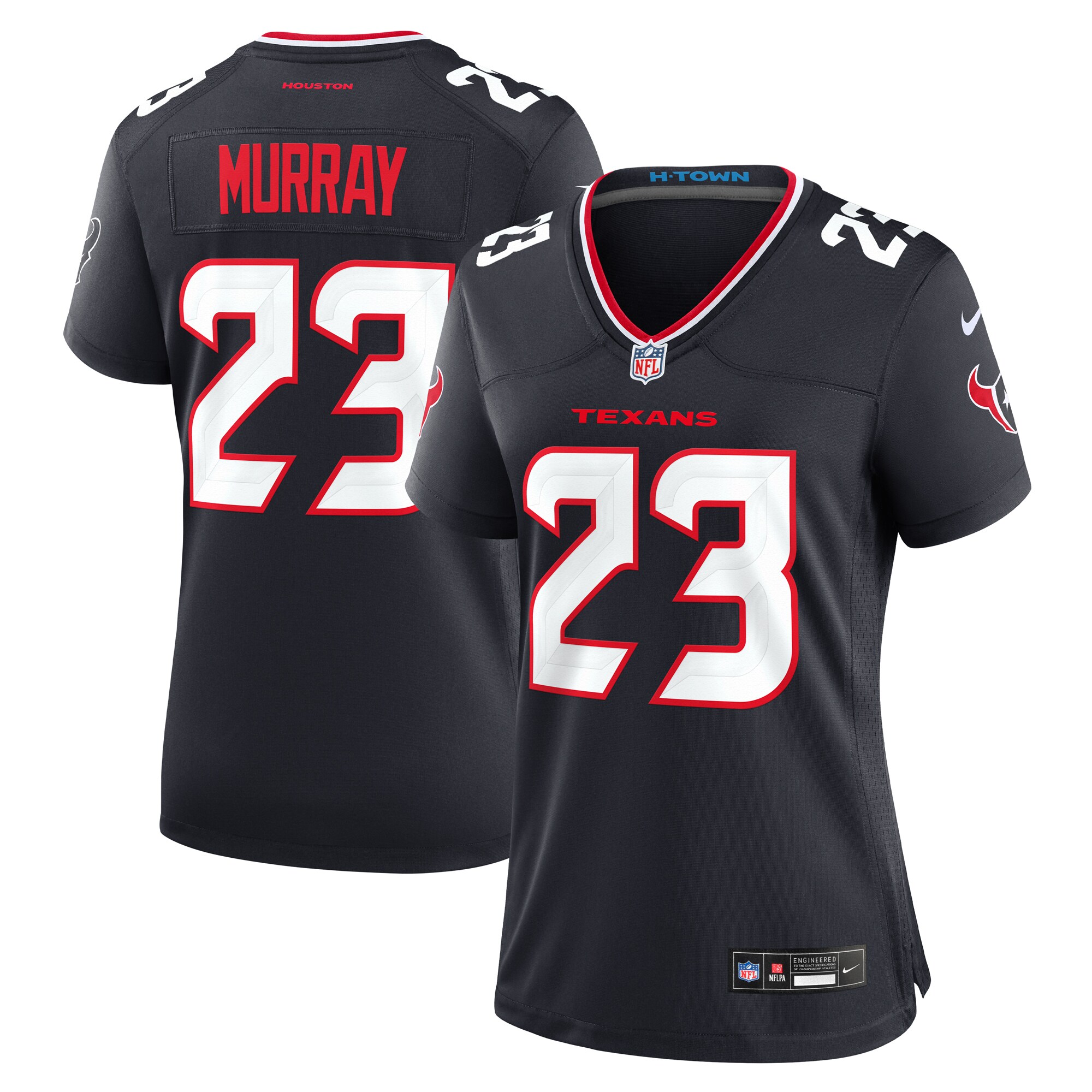 Houston Texans Eric Murray Navy Team Game NFL Jersey Women's