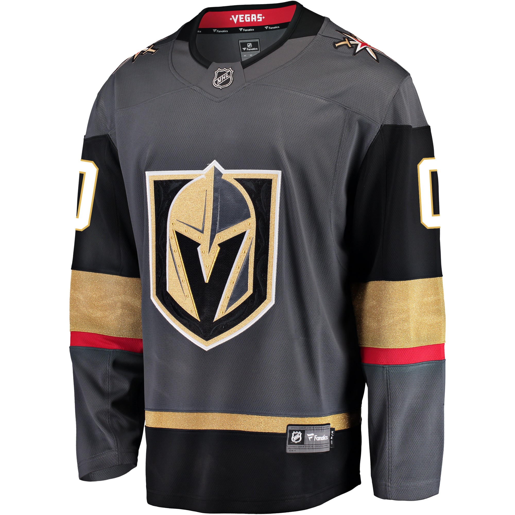 Vegas Golden Knights Gray Alternate Breakaway Custom NHL Jersey Men's