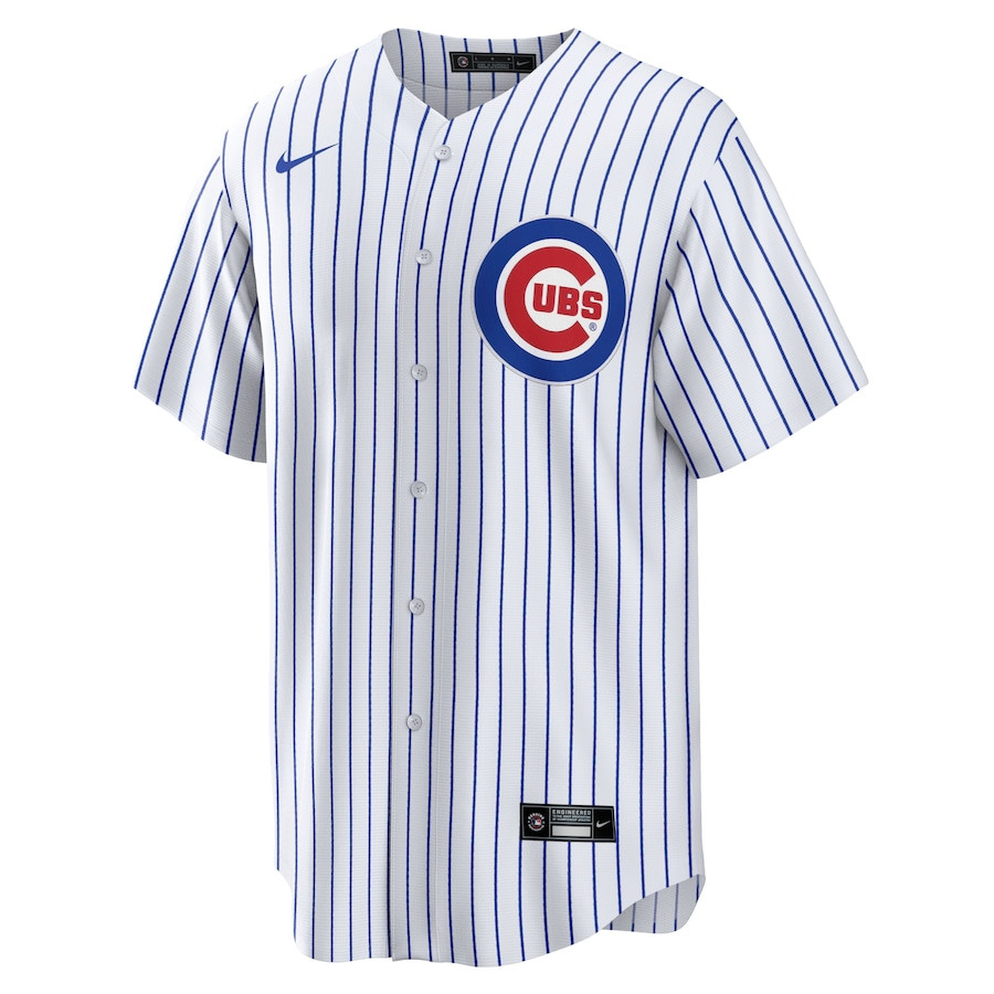 Nico Hoerner 2 Chicago Cubs White MLB Jersey Men's