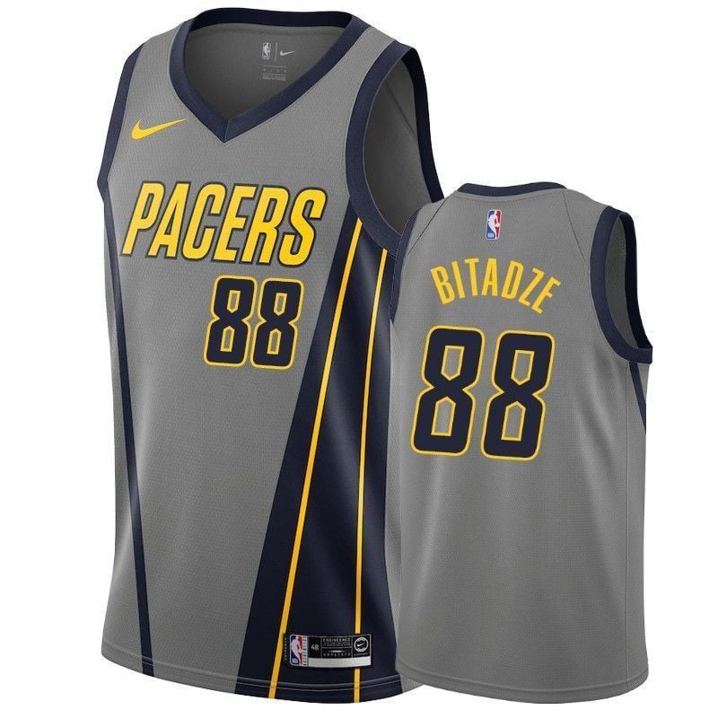 Indiana Pacers Goga Bitadze 88 City NBA Jersey Men's