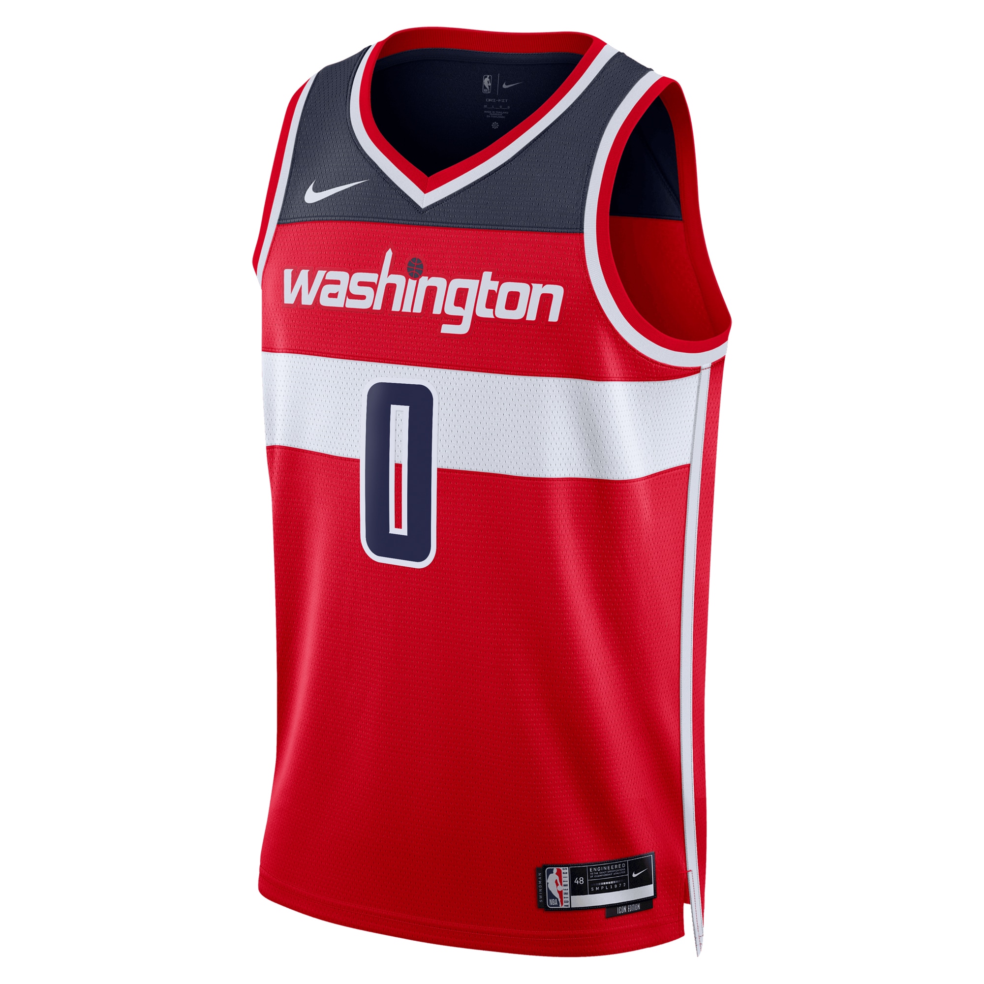 Washington Wizards Icon Edition Swingman Red Bilal Coulibal Unisex NBA Jersey Unisex