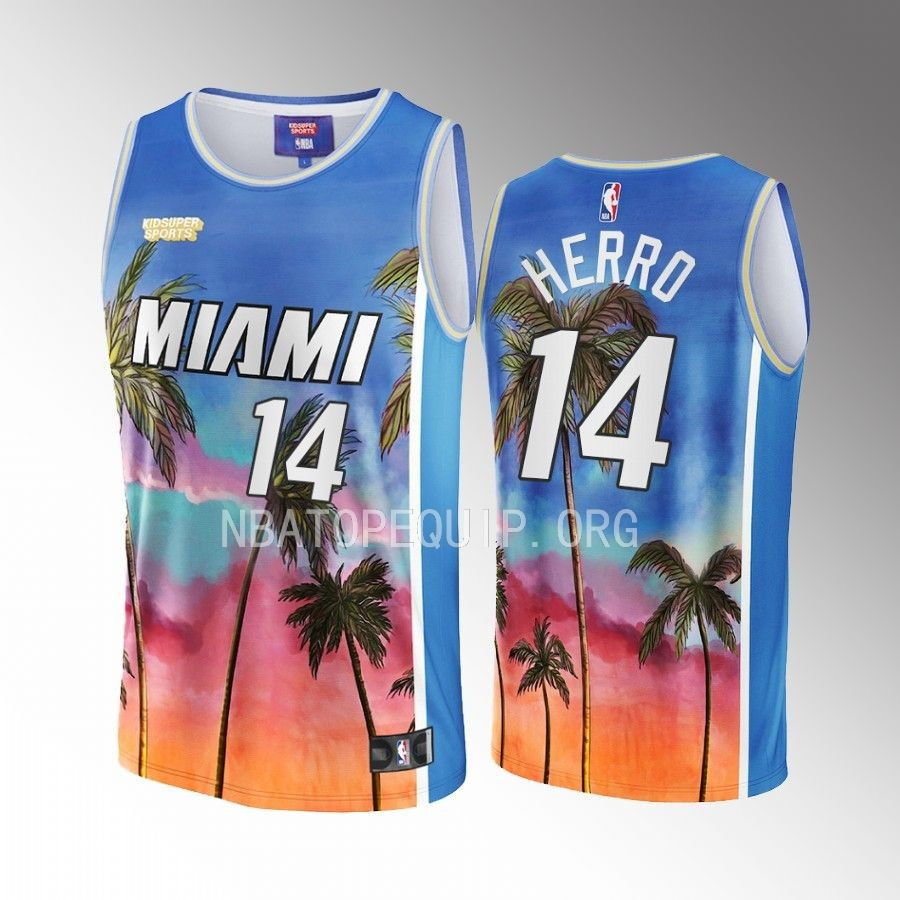 Tyler Herro 14 Miami Heat KidSuper Studio Unisex Hometown NBA Jersey Unisex