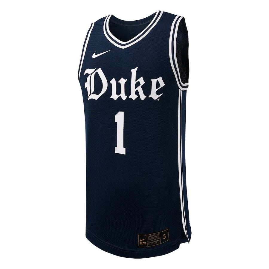 Duke Blue Devils Black #1 NCAA Jersey Men's