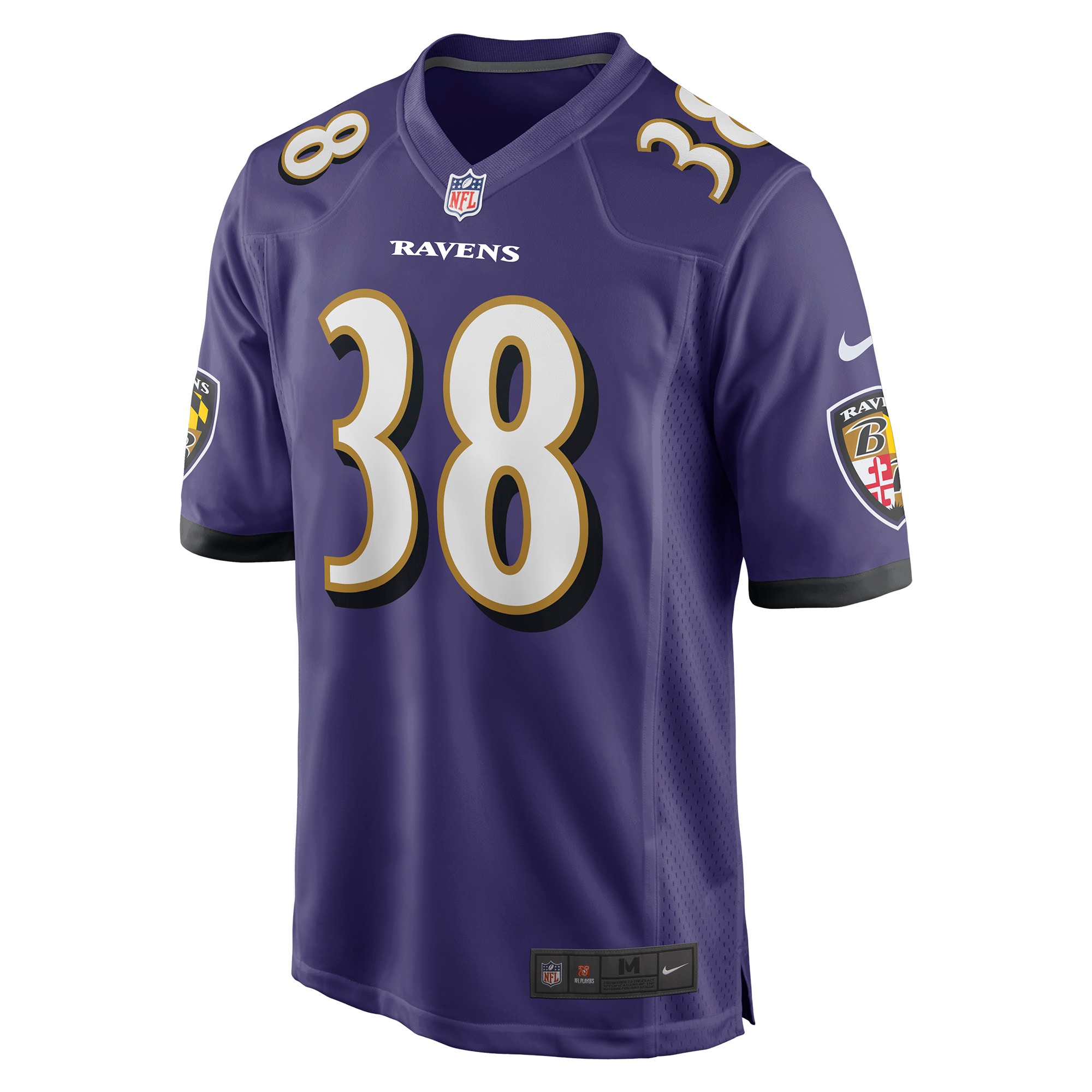 Baltimore Ravens Ben Mason Purple Game NFL Jersey Men's