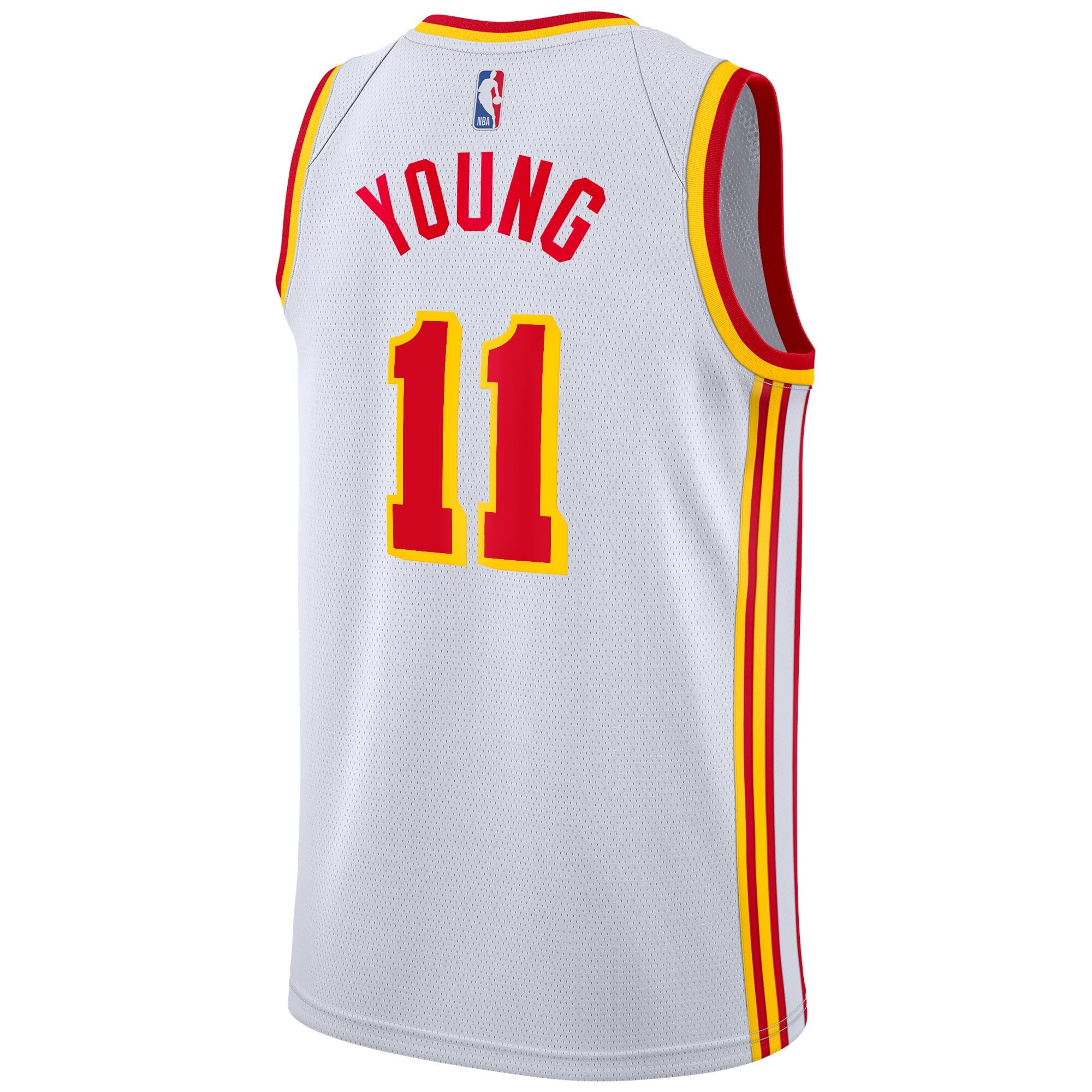 Atlanta Hawks Association Edition Swingman White Trae Youn NBA Jersey Youth