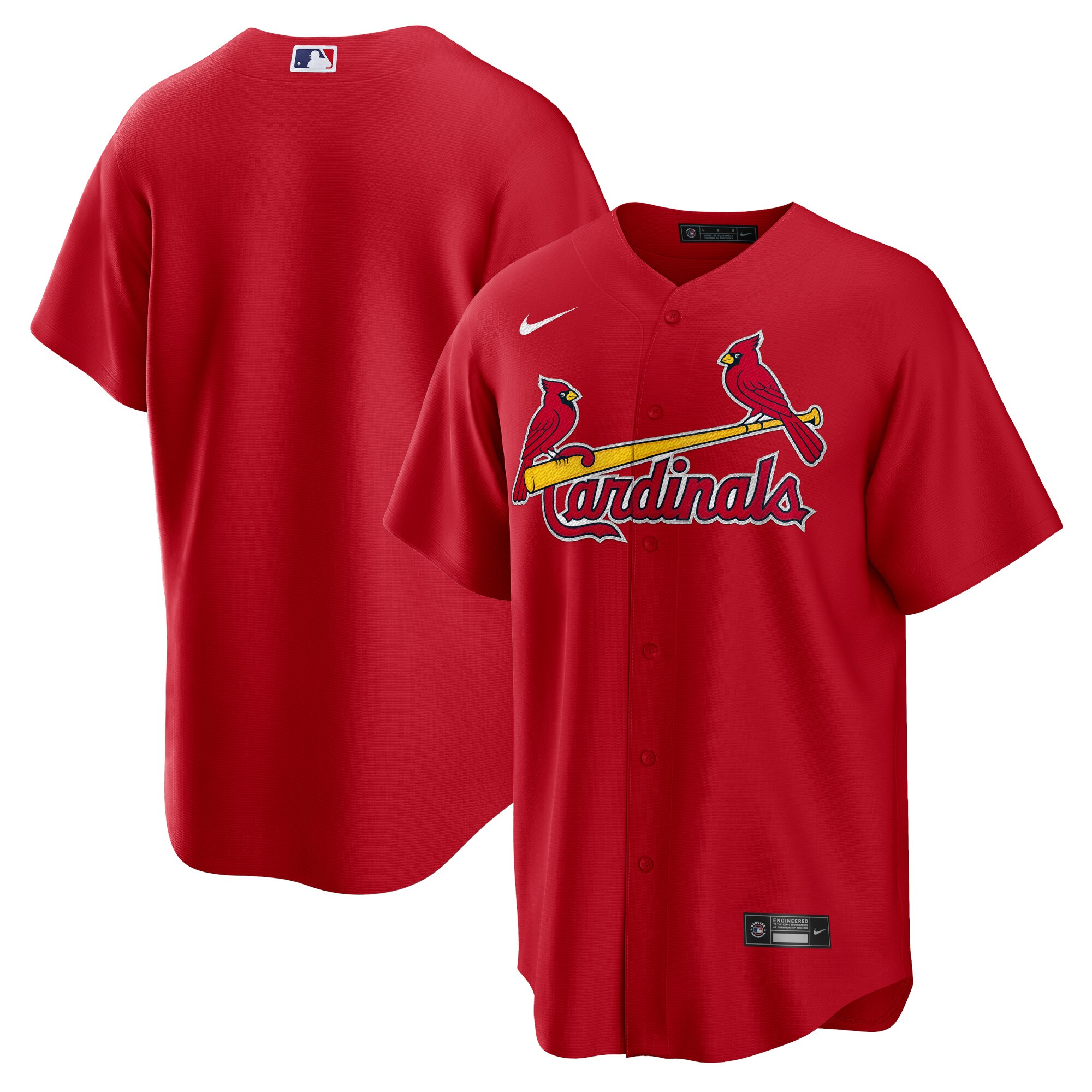 St. Louis Cardinals Red Big Tall Alternate Team MLB Jersey Men's