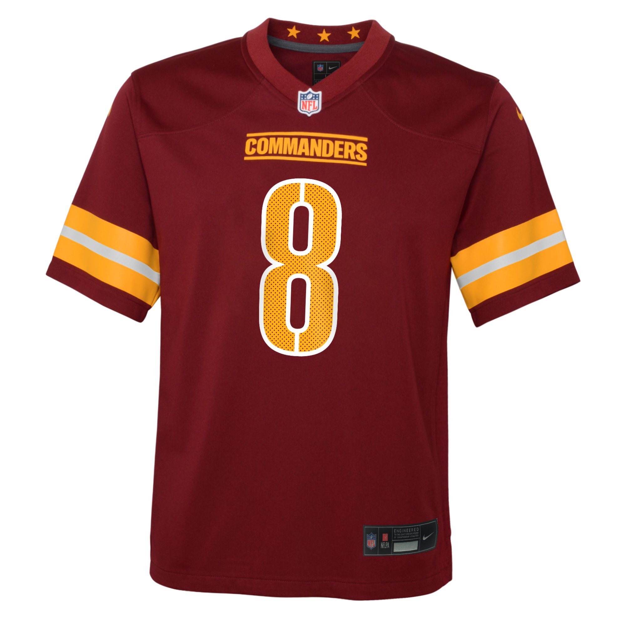 Washington Commanders Brian Robinson Jr. Burgundy Game NFL Jersey Youth