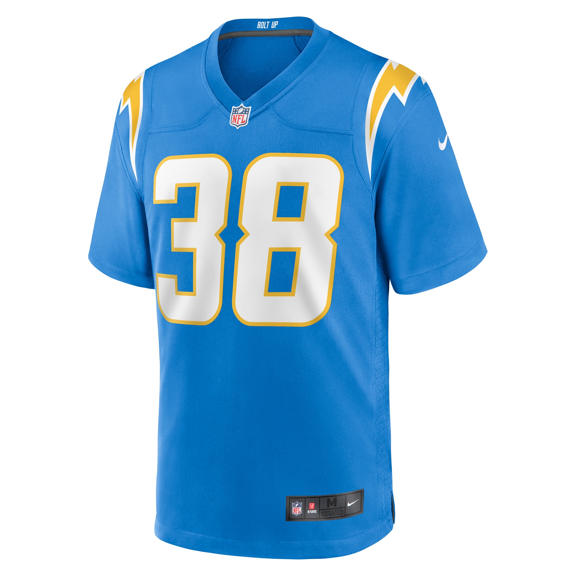Los Angeles Chargers Milton Wright Powder Blue Game NFL Jersey Men's