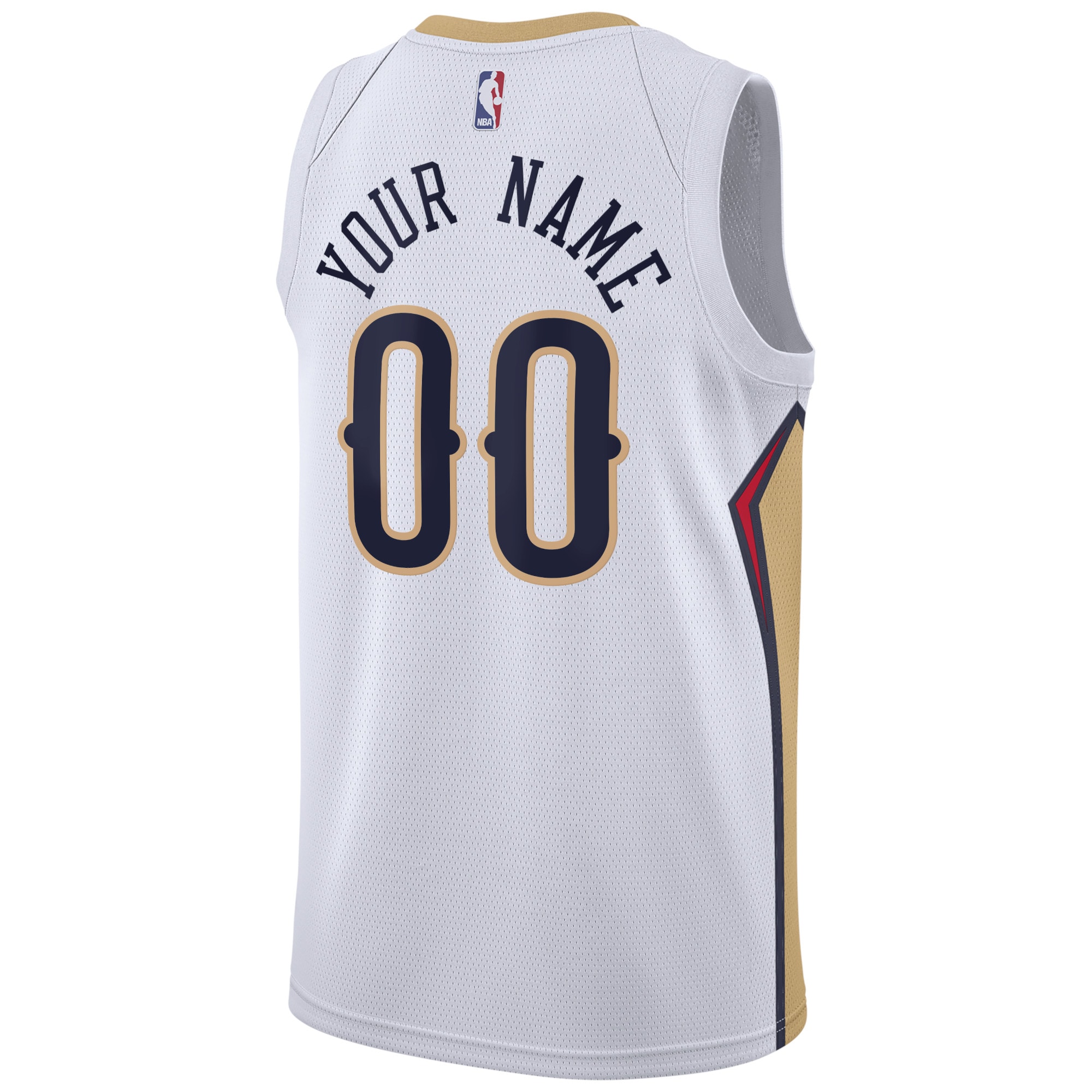New Orleans Pelicans Association Swingman Custom Unisex NBA Jersey Unisex