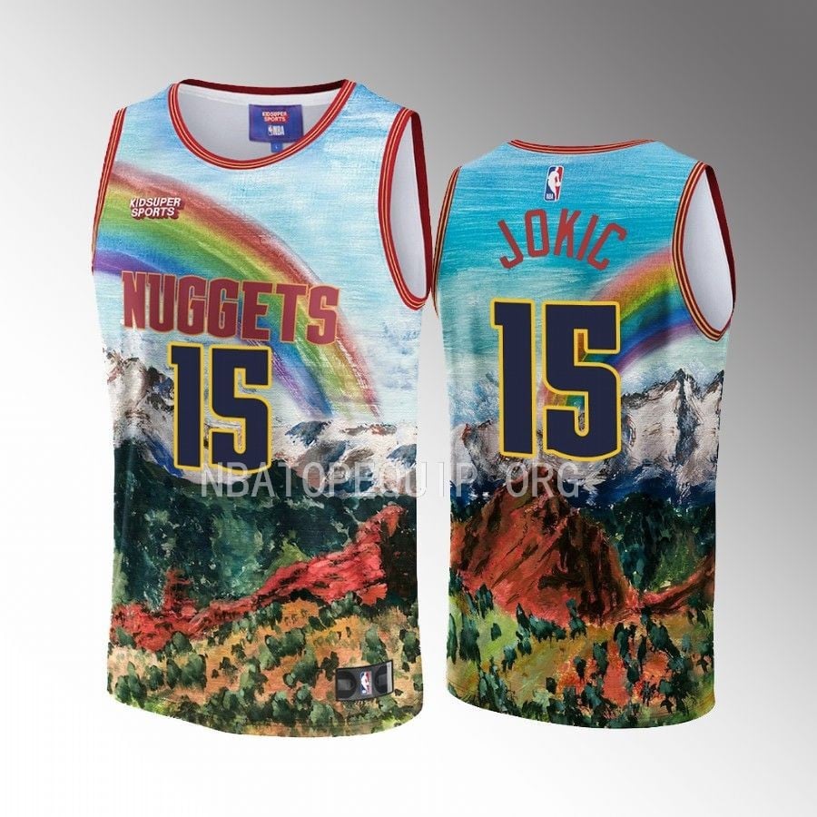 Nikola Jokic 15 Denver Nuggets KidSuper Studio Unisex Hometown NBA Jersey Unisex