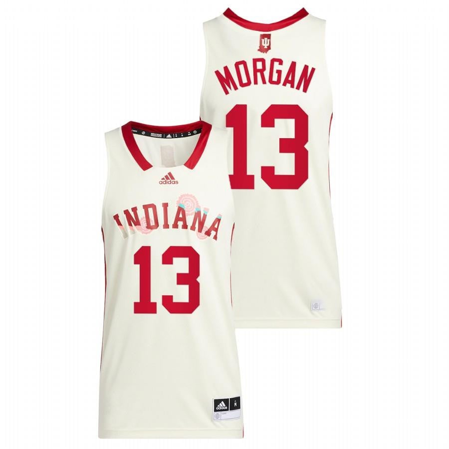 Juwan Morgan 1 White Indiana Hoosiers Honoring Black Excellence NCAA Jersey Men's
