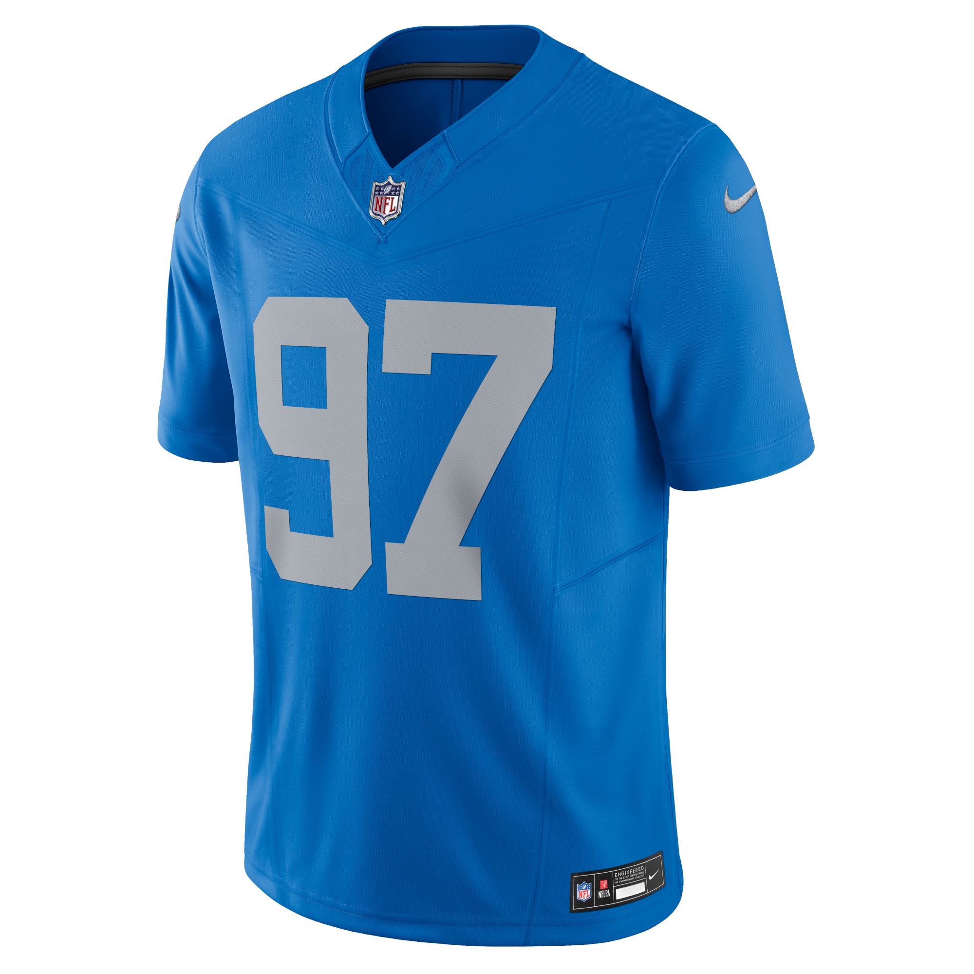 Detroit Lions Aidan Hutchinson Blue Vapor F.U.S.E. Alternate Limited NFL Jersey Men's