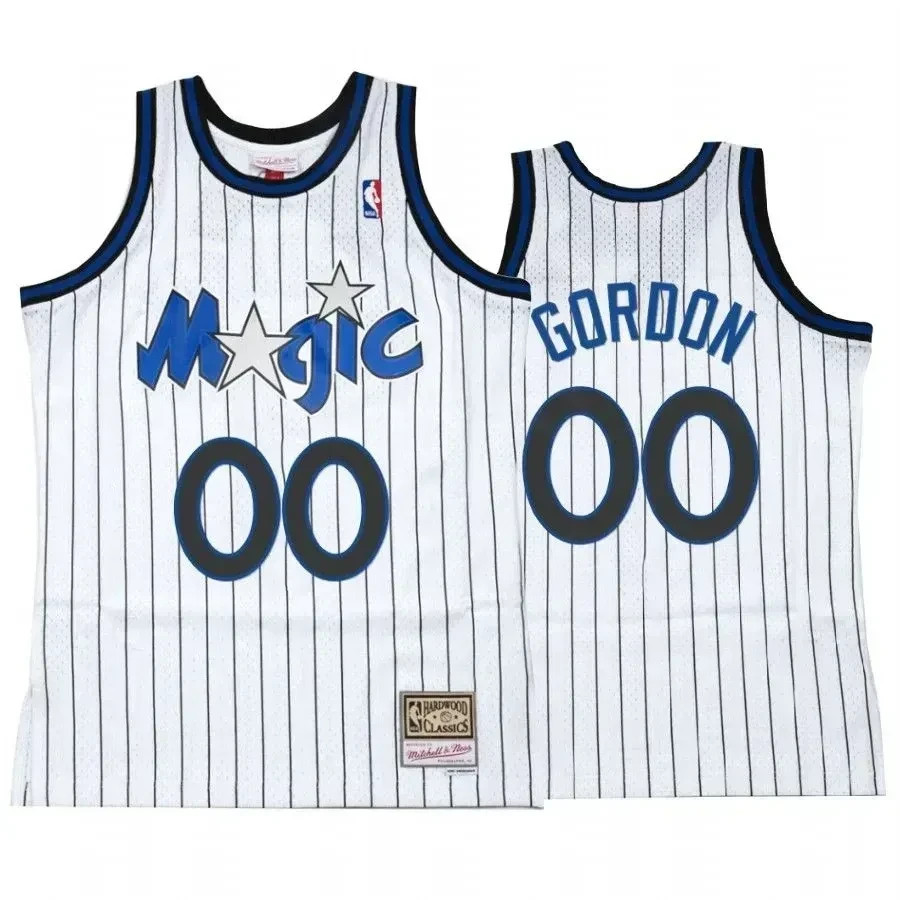 Aaron Gordon 00 Orlando Magic White Hardwood Classics NBA Jersey Men's