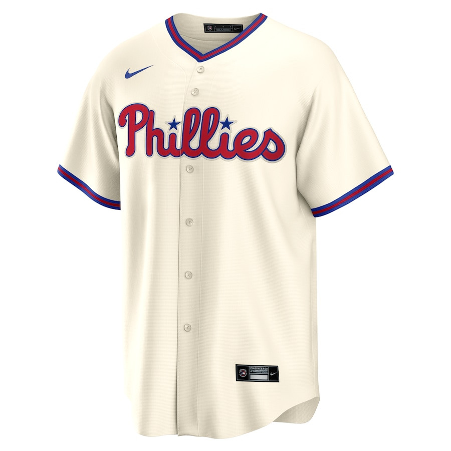Bryce Harper 3 Philadelphia Phillies Alternate Cream MLB Jersey Men's