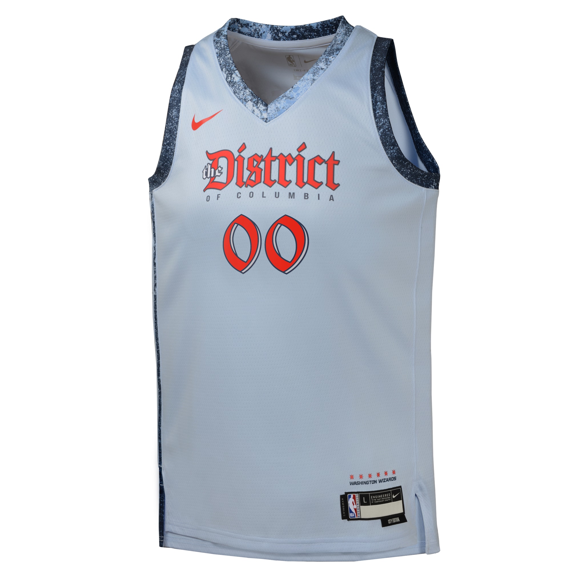 Washington Wizards City Edition Swingman 2024 Custom NBA Jersey Youth