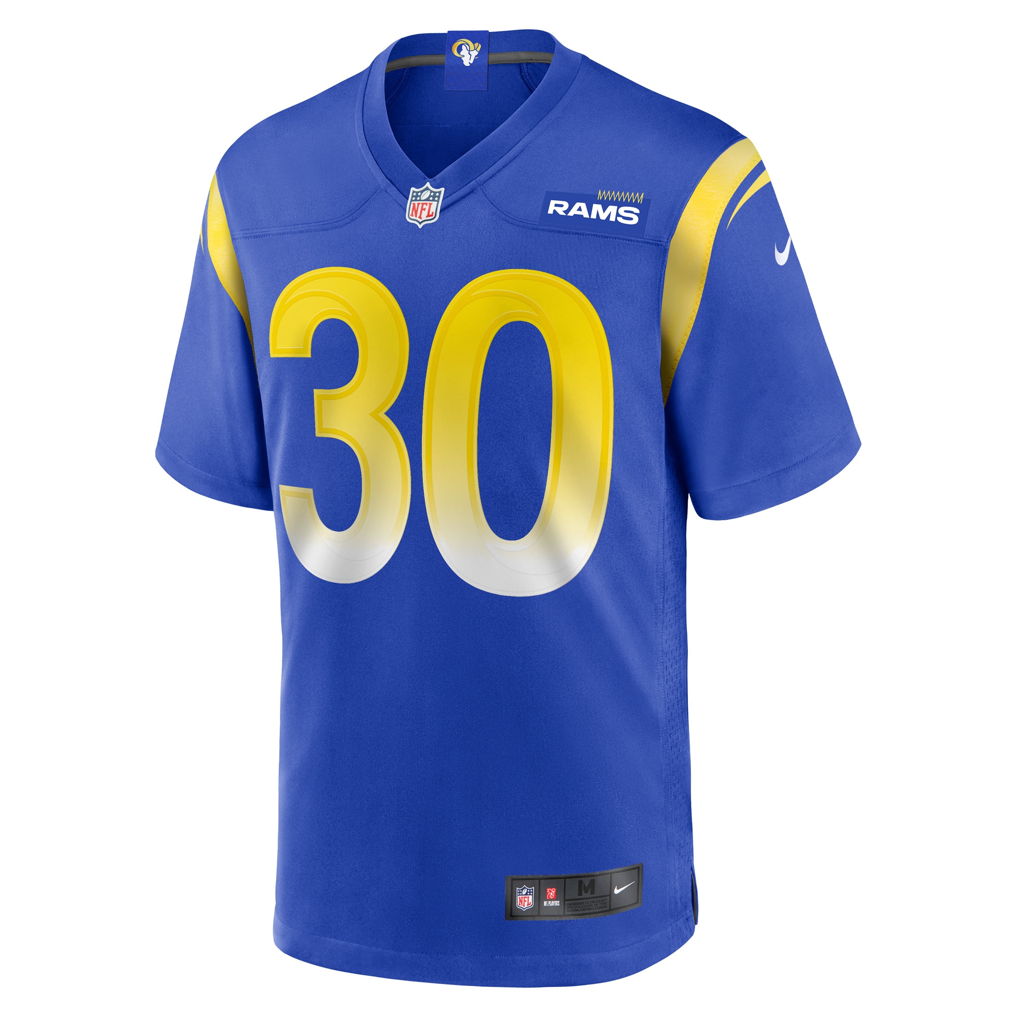 Los Angeles Rams Josh Wallace Royal Game NFL Jersey Men's