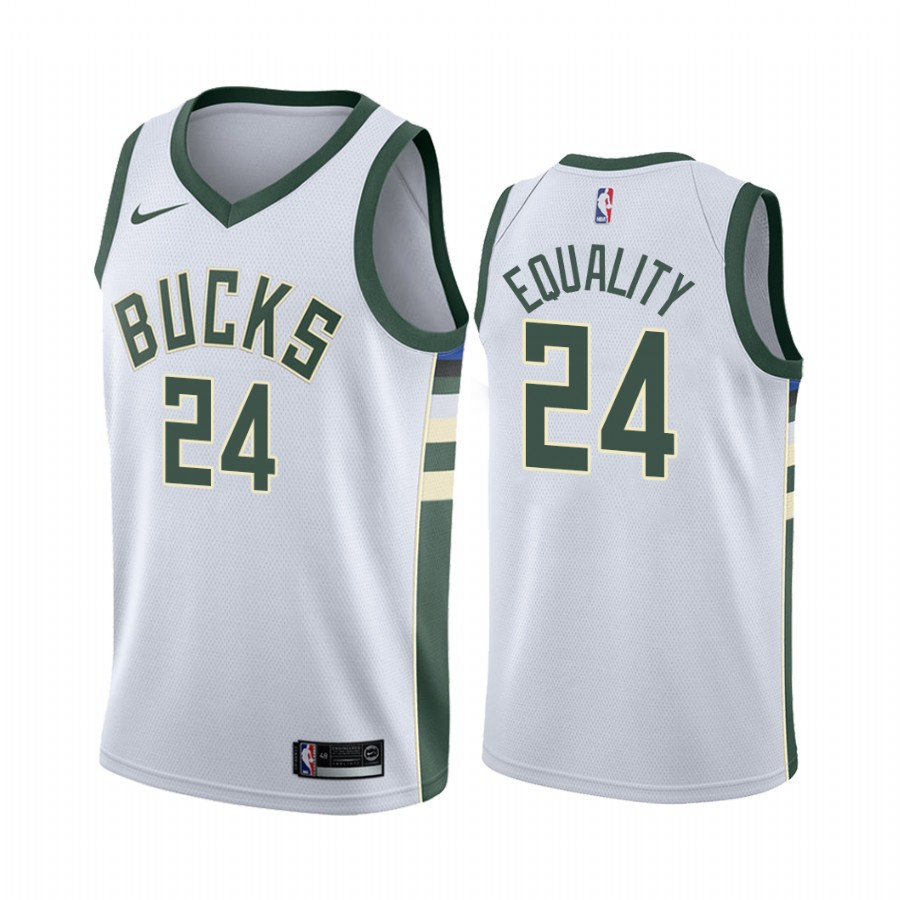 Pat Connaughton Equality 24 Bucks Association NBA Jersey Men's