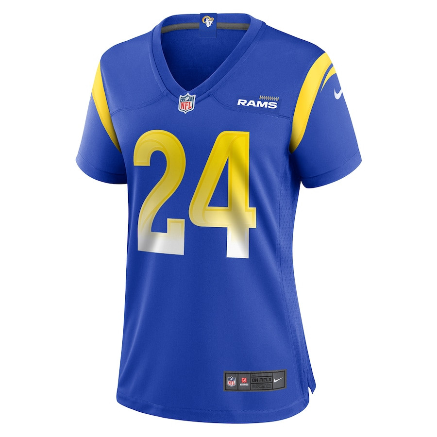 Darious Williams 24 Los Angeles Rams Team Game Royal NFL Jersey Women's