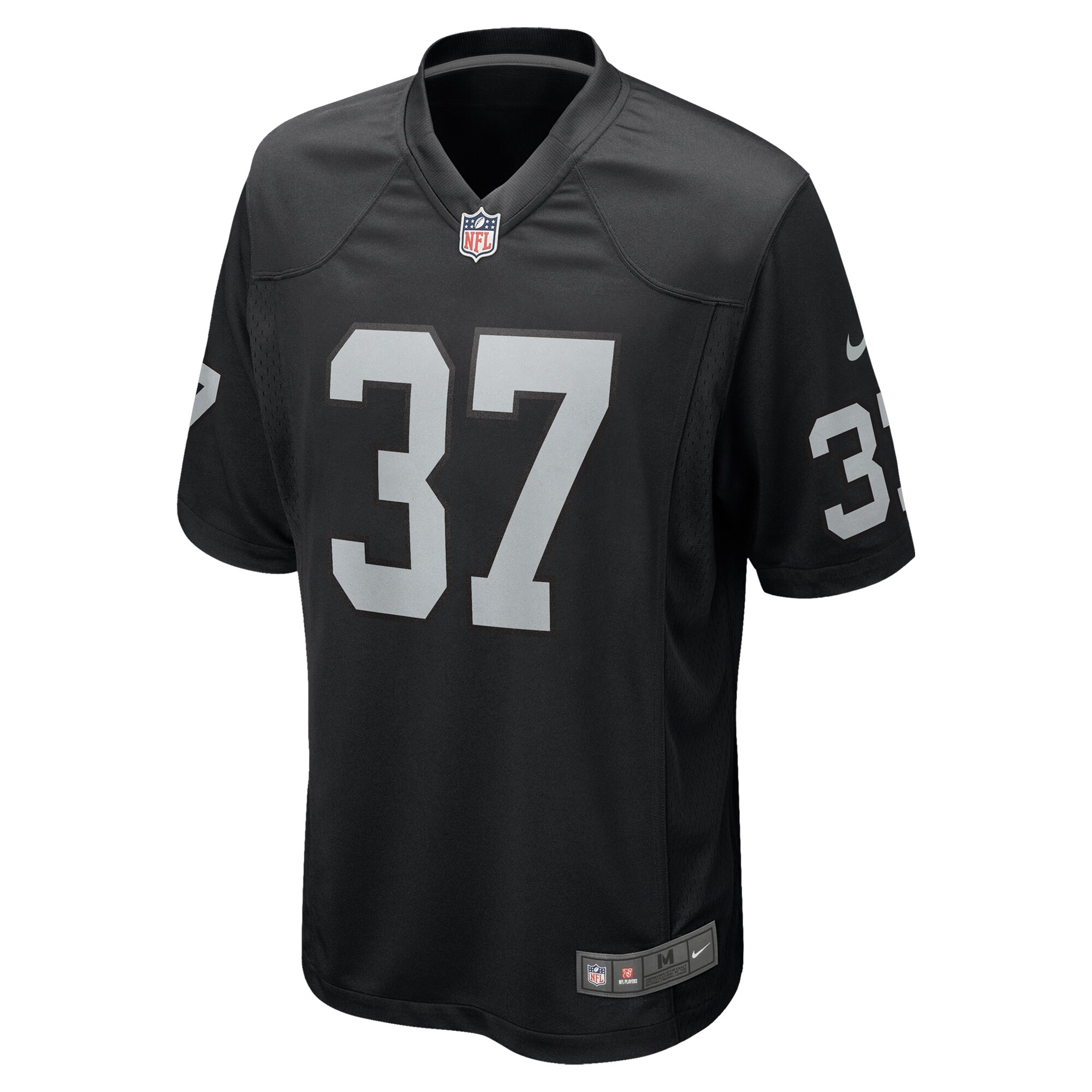 Las Vegas Raiders Trey Taylor Black Team Game NFL Jersey Men's