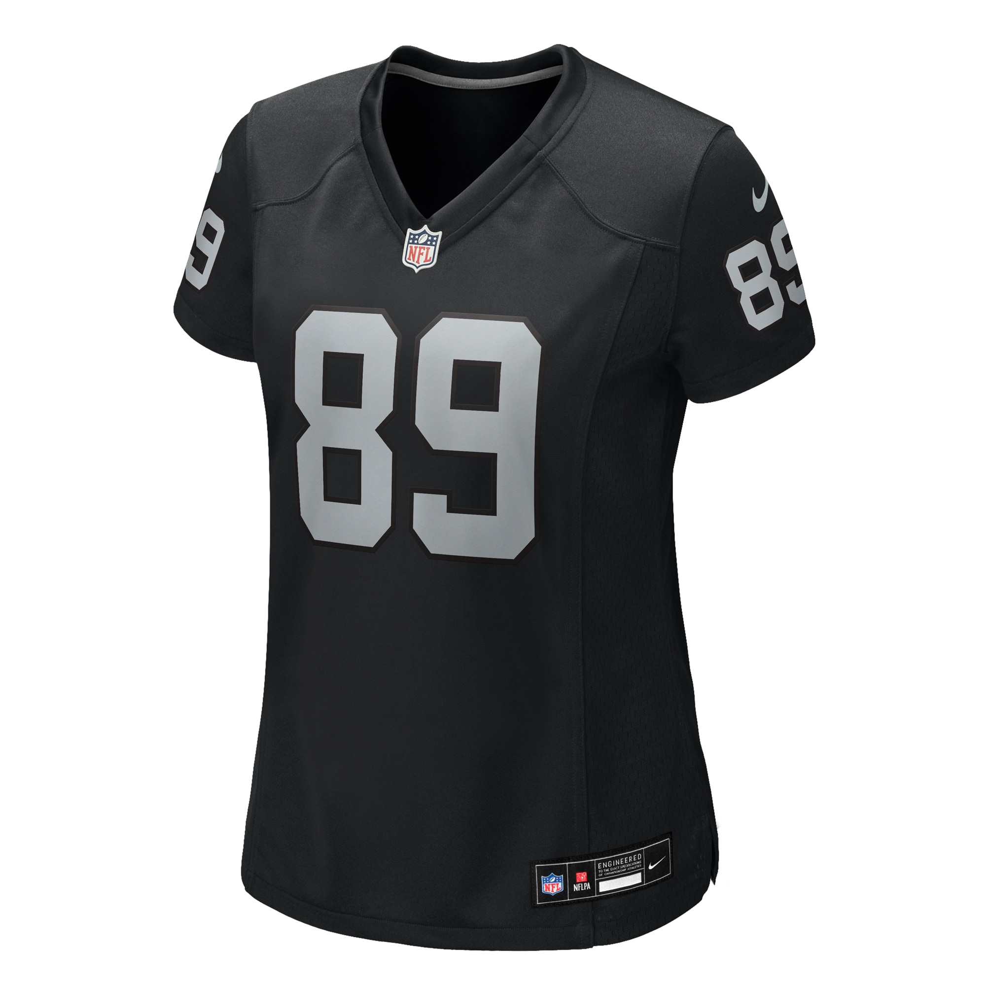 Las Vegas Raiders Brock Bowers Black Team Game NFL Jersey Women's