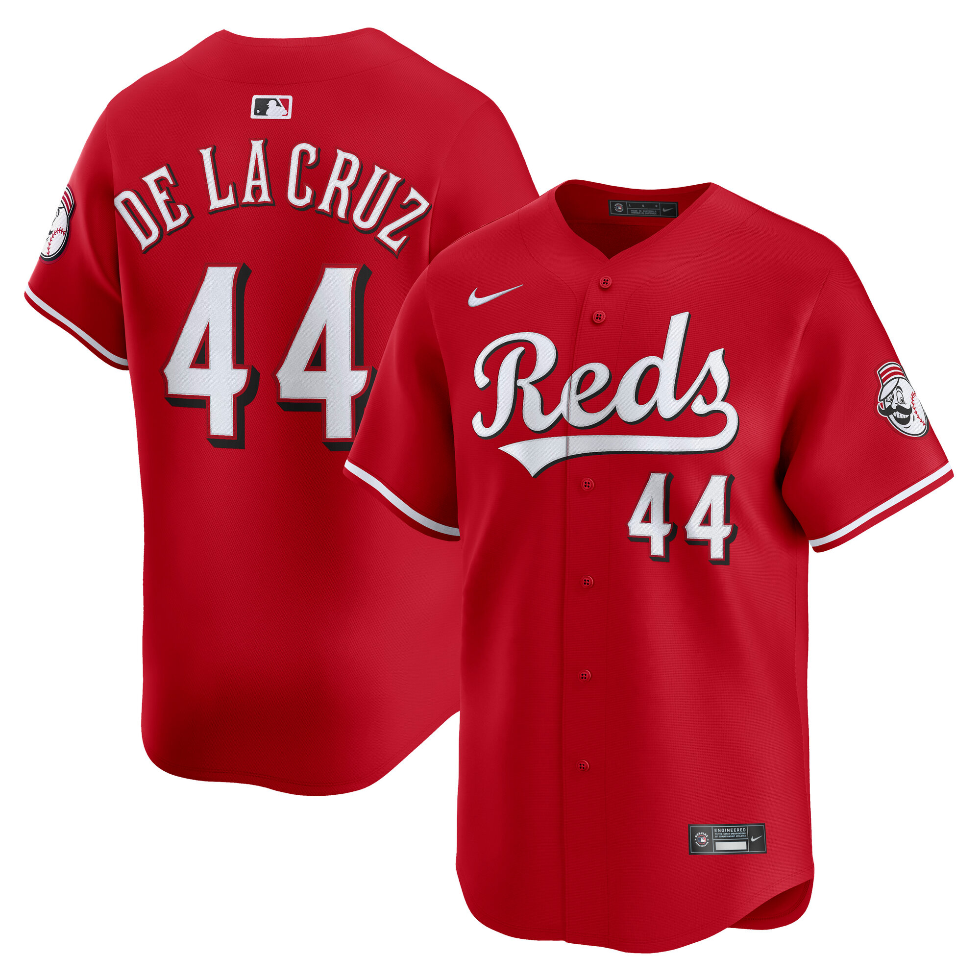Cincinnati Reds Elly De La Cruz Red Alternate Limited Player MLB Jersey Men's