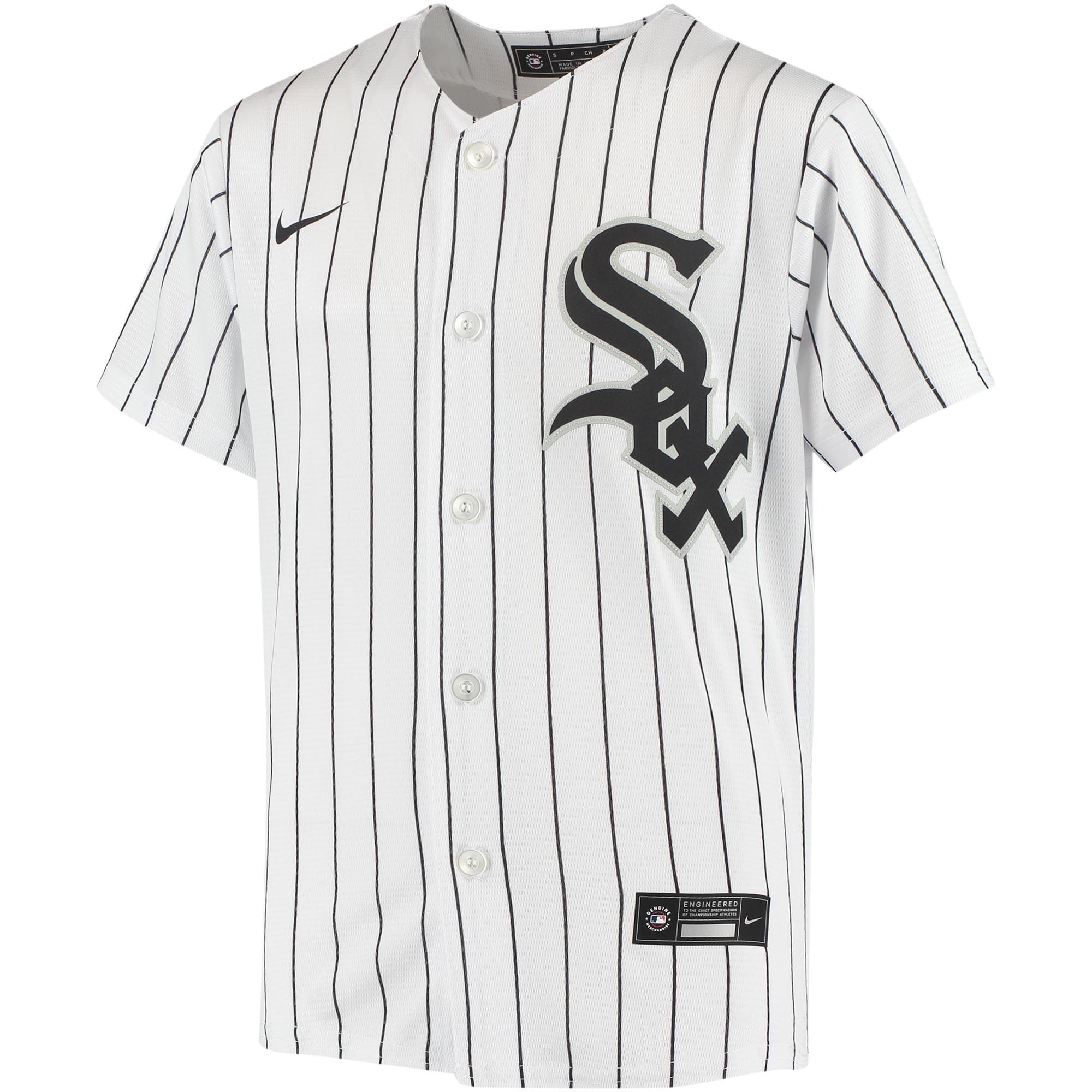 Chicago White Sox Eloy Jimenez White Alternate Player MLB Jersey Youth