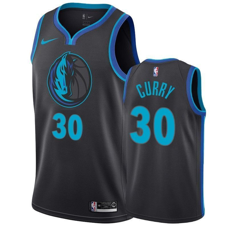 Dallas Mavericks Seth Curry 30 City NBA Jersey Men's
