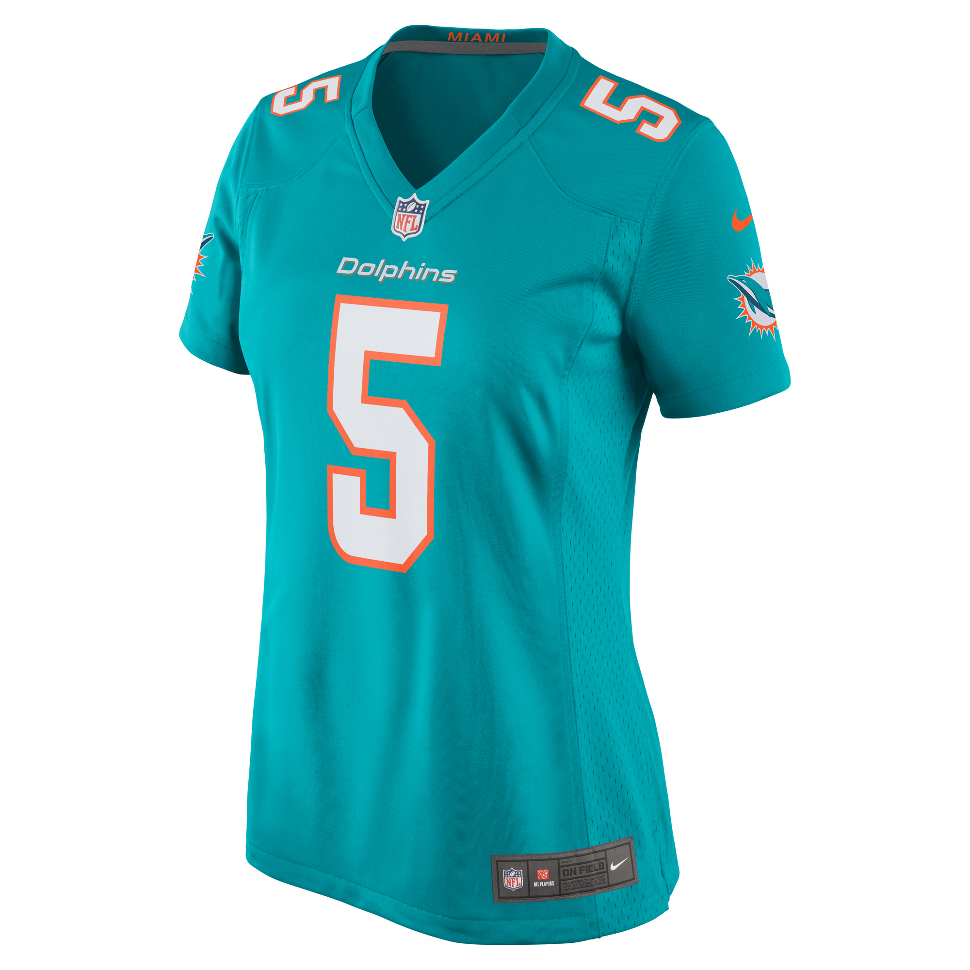 Miami Dolphins Jalen Ramsey Aqua Player NFL Jersey Women's