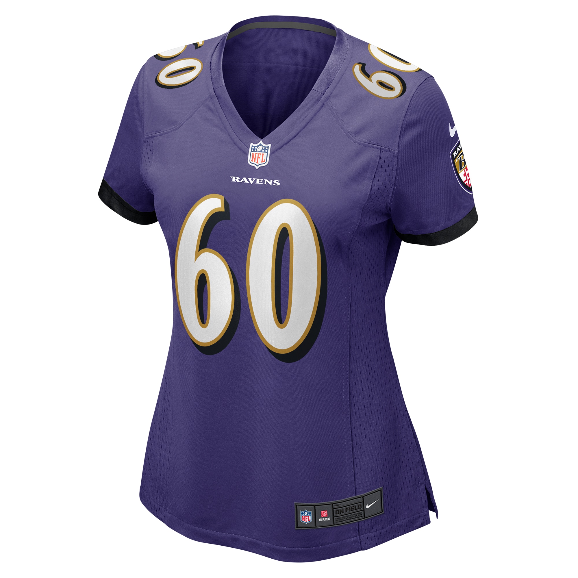 Baltimore Ravens Kyle Fuller Purple Game NFL Jersey Women's