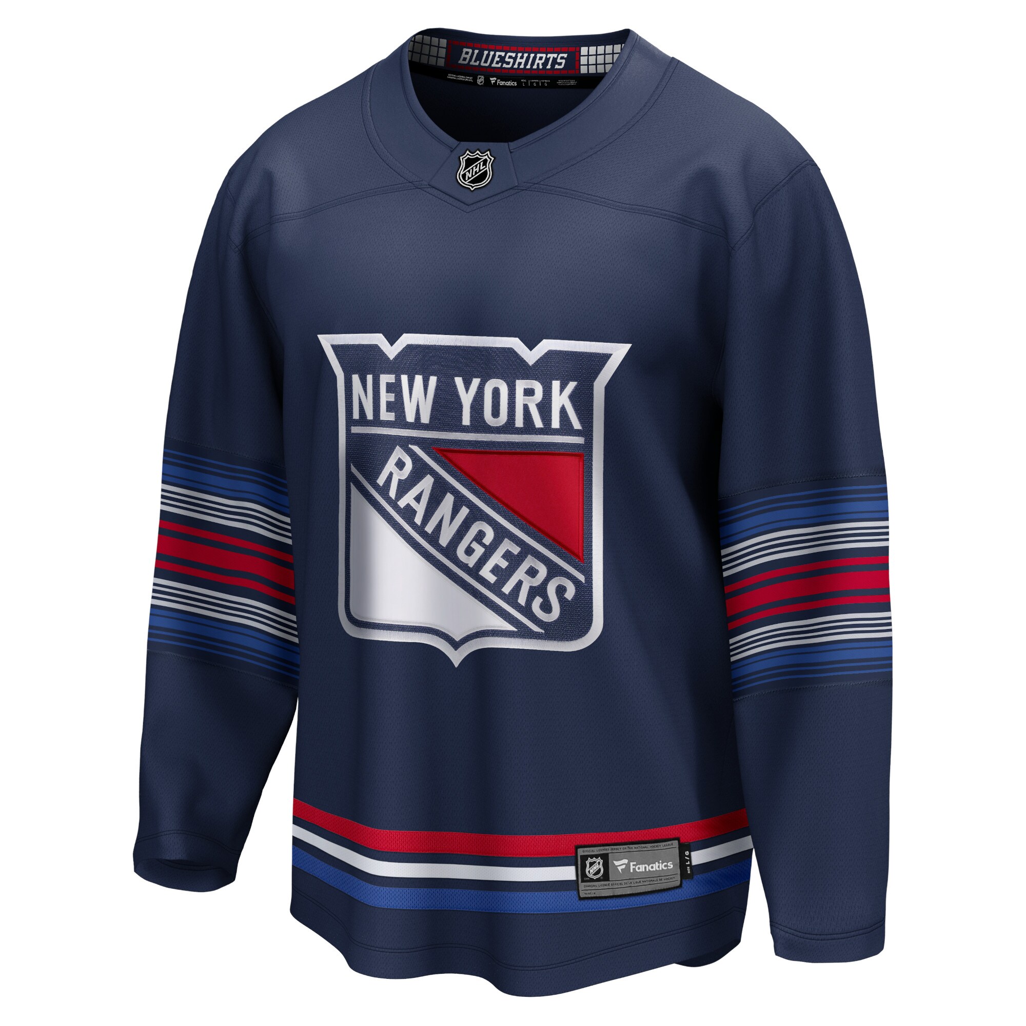 New York Rangers Navy Alternate Premier Breakaway NHL Jersey Men's