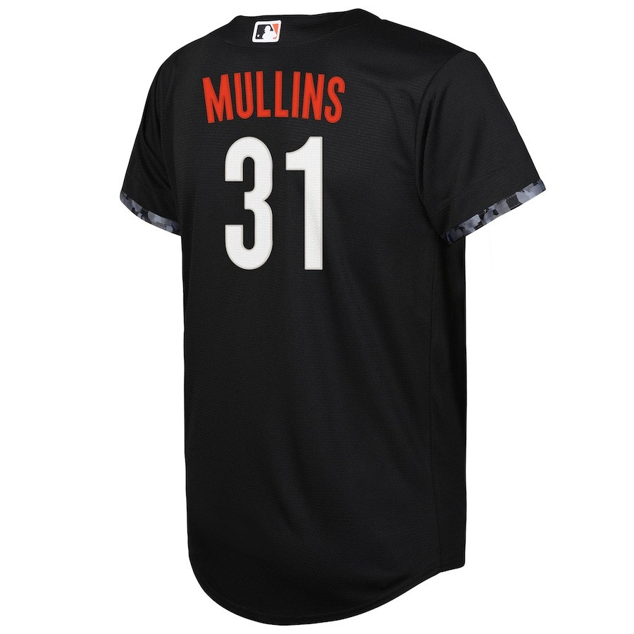 Cedric Mullins 31 Baltimore Orioles 2023 City Connect Black MLB Jersey Youth