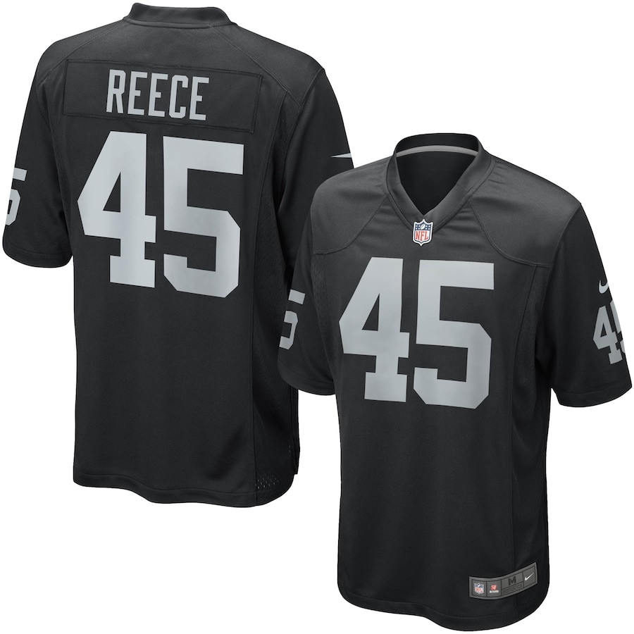 Marcel Reece 45 Las Vegas Raiders Game Black NFL Jersey Youth